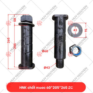 Ắc Bập Bênh Moóc Phi 60 Dài 265